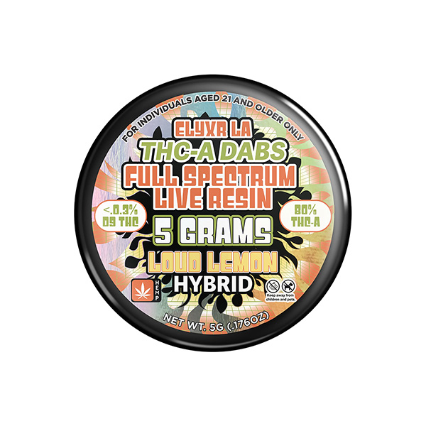 elyxr-thca-dabs-5g-full-spectrum-live-resin-loud-lemon-hybrid elyxr thca dabs 5g full spectrum live resin loud lemon hybrid