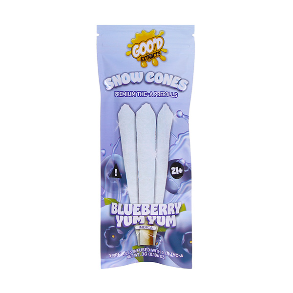 good-extracts-snow-cones-thca-3-pre-rolls-blueberry-yum-yum good extracts snow cones thca 3 pre rolls blueberry yum yum