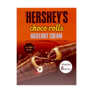 hersheys choco rolls hazelnut cream
