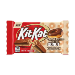 kit kat chocolate frosted donut