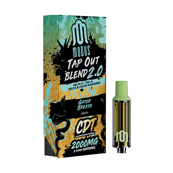 Modus Tap Out Blend Cartridges | 2g | Delta 8 Resellers