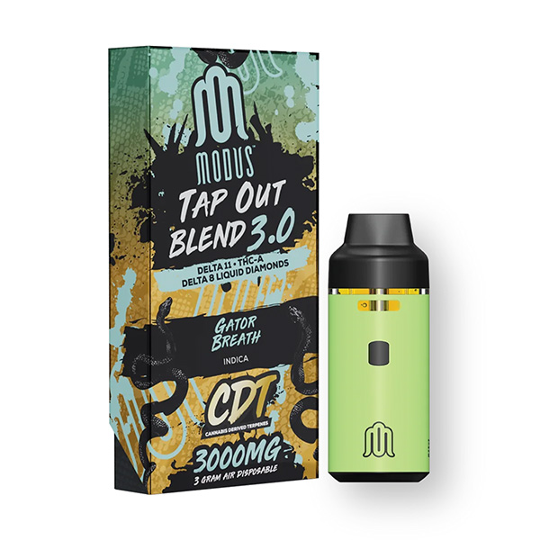 Modus Tap Out Blend Disposables | 3g | Delta 8 Resellers Modus Tap Out Blend Disposables | 3g | Delta 8 Resellers