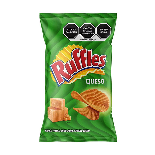 Exotic Ruffles Queso Chips | 48g | Delta 8 Resellers