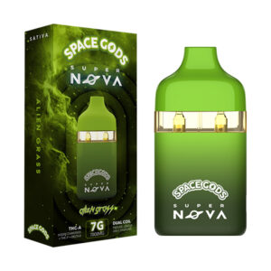 space gods super nova thca vape alien grass