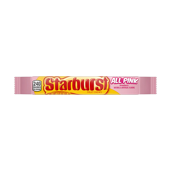 starburst fruit chews all pink