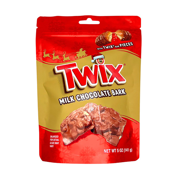 twix milk chocolate bark