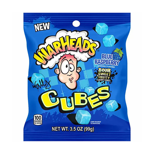 warheads cubes blue raspberry