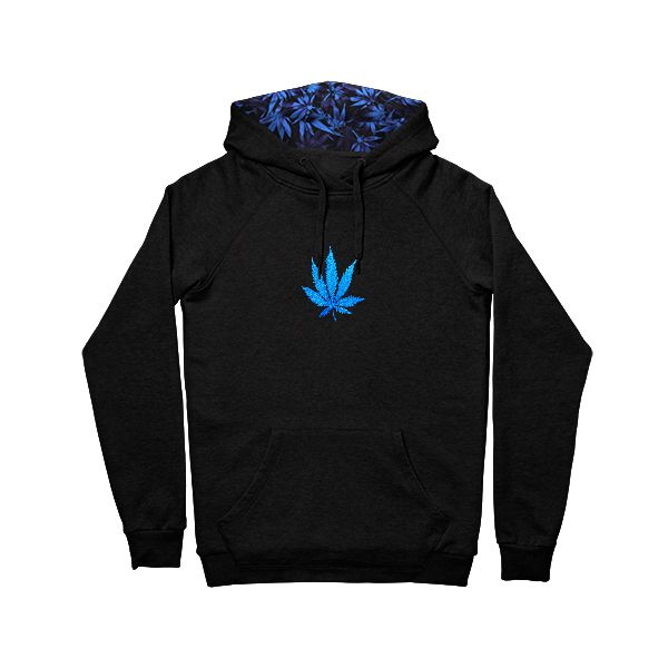 Cannabis Hoodies Embroidered Hooded Sweatshirt