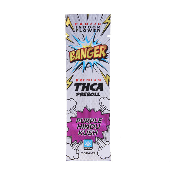 banger-exotics-2g-thca-pre-roll-purple-hindu-kush banger exotics 2g thca pre roll purple hindu kush