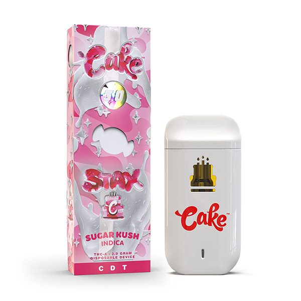 cake stax thca 3g disposable sugar kush