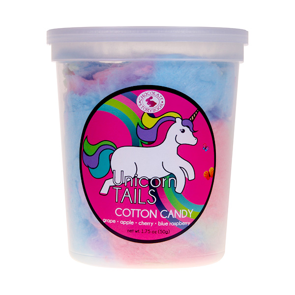 cotton candy unicorn tails