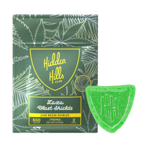 hidden hills 1000mg gummy shields zaza blast