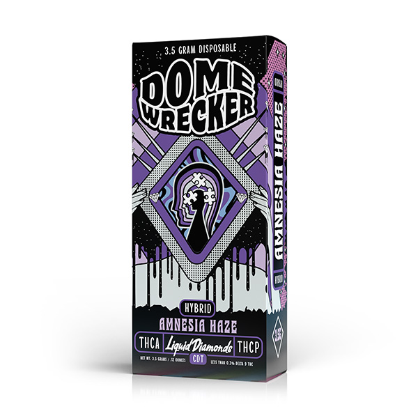 hixotic-dome-wrecker-3.5g-disposable-amnesia-haze hixotic dome wrecker 3.5g disposable amnesia haze
