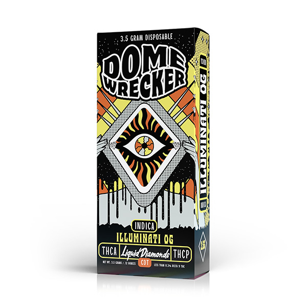 hixotic-dome-wrecker-3.5g-disposable-illuminati-og hixotic dome wrecker 3.5g disposable illuminati og