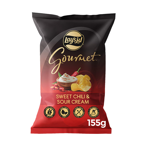 lays gourmet chips sweet chili sour cream