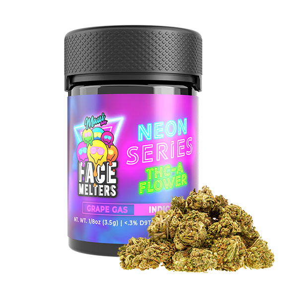 maui-labs-face-melters-neon-series-THCA-3.5G-flower-grape-gas maui labs face melters neon series thca 3.5g flower grape gas