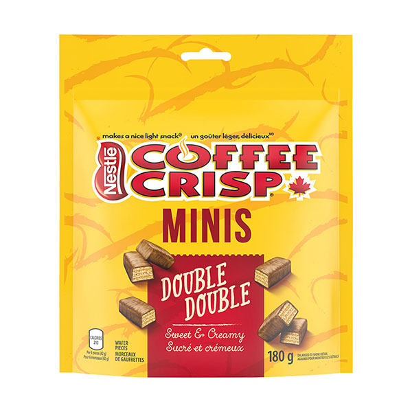 nestle coffee crisp minis double double