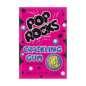 pop rocks crackling gum