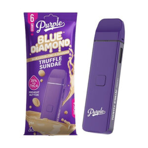 purple blue diamond blue lotus thca 6g disposable truffle sundae