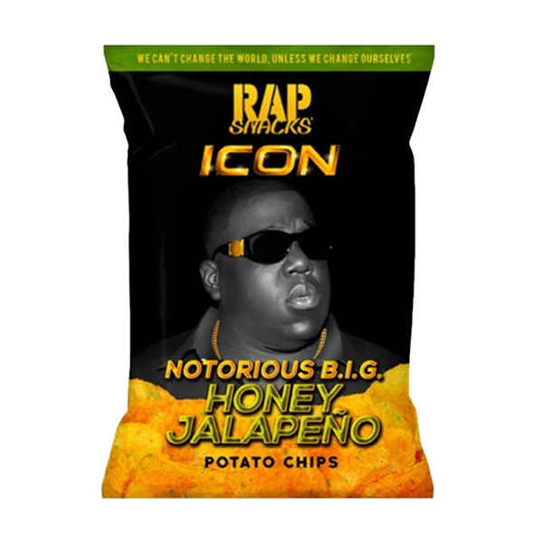 rap snacks notorious big honey jalapeno