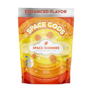 space gods enhanced flavor 900mg gummies citrus punch