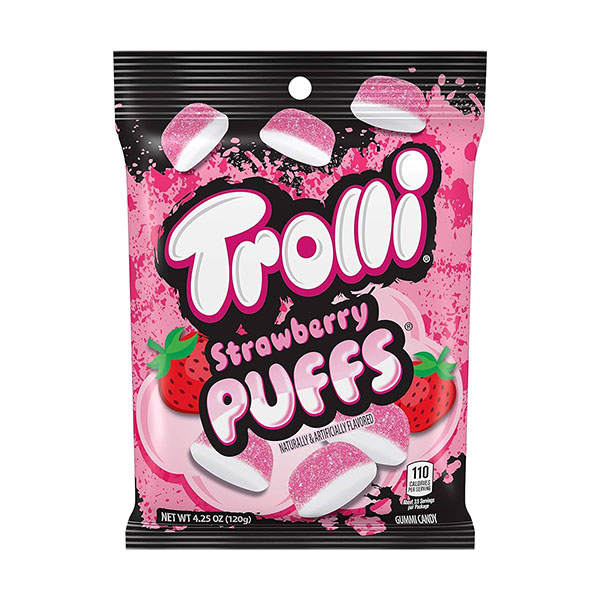 trolli strawberry puffs