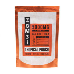 zombi d8 thca 5000mg gummies tropical punch