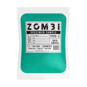 zombi specimen sample d9 500mg gummies baja smash