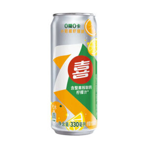 7up soda orange lemon zero sugar 330ml
