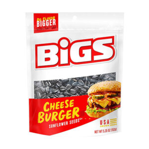 bigs sunflower seeds cheese burger