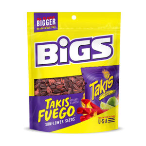 bigs sunflower seeds takis fuego