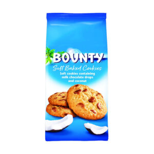 bounty soft baked cookies chocolate coconut
