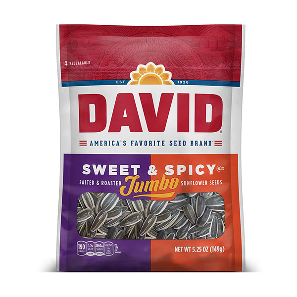 david sunflower seeds jumbo sweet spicy
