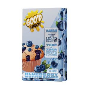 good extracts liquid diamonds 5g disposable blueberry muffin sauce