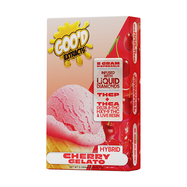 good extracts liquid diamonds 5g disposable cherry gelato