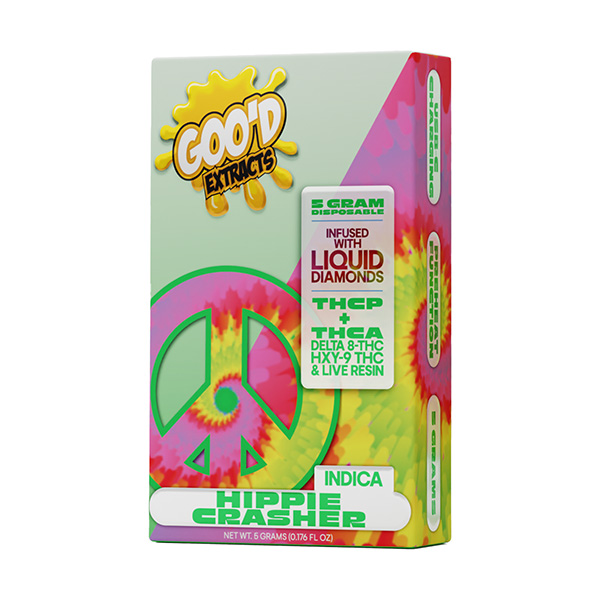 good extracts liquid diamonds 5g disposable hippie crasher