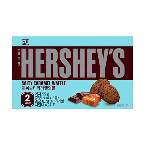 hersheys salty caramel waffle