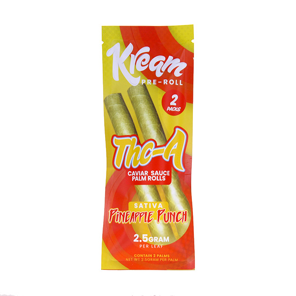 kream-caviar-sauce-2.5g-thca-pre-rolls-pineapple-punch kream caviar sauce 2.5g thca pre rolls pineapple punch