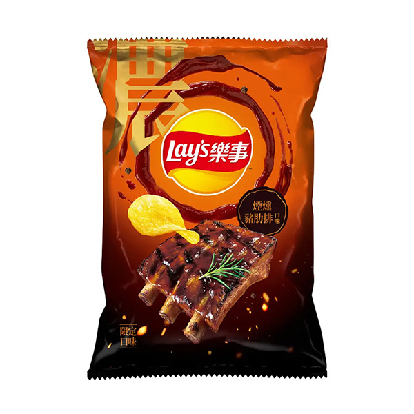 lays chips smoked pork ribs