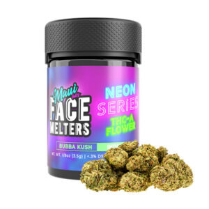 maui labs face melters neon series thca 3.5g flower bubba kush