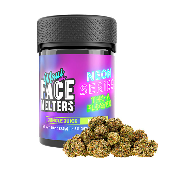 maui-labs-face-melters-neon-series-THCA-3.5G-flower-jungle-juice maui labs face melters neon series thca 3.5g flower jungle juice