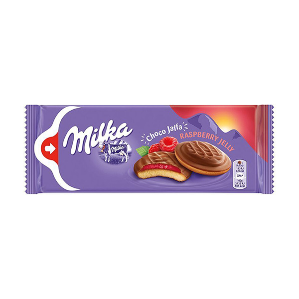 milka choco jaffa raspberry jelly