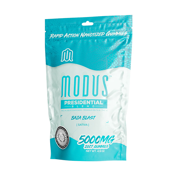modus presidetial blend 5000mg gummies baja blast