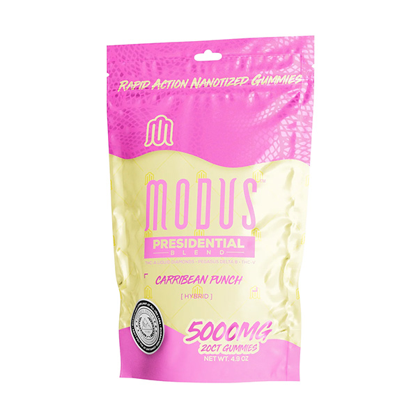 modus presidetial blend 5000mg gummies carribean punch