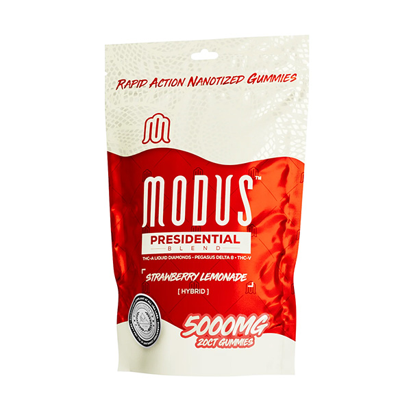 modus presidetial blend 5000mg gummies strawberry lemonade