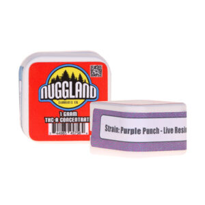 nuggland thca badder 1g purple punch