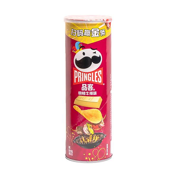 pringles chips golden bbq steak