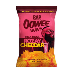rap snacks oowee wavy rick ross rozay cheddar