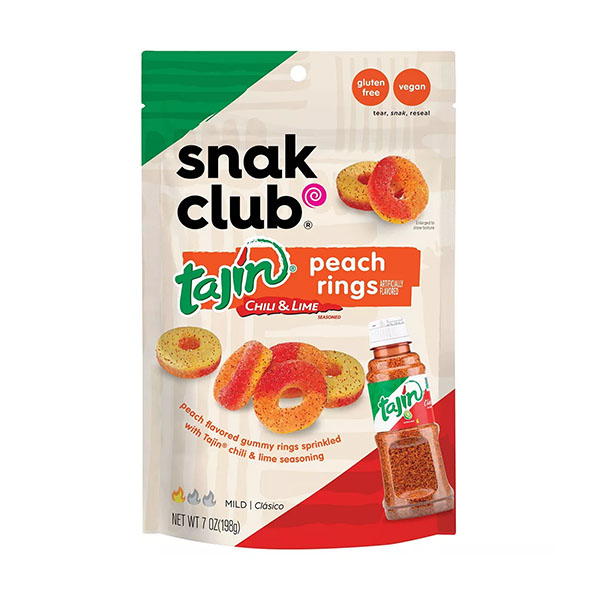 snak club tajin peach rings