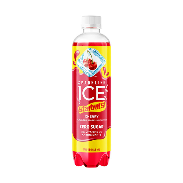 Exotic Sparkling Ice Starburst Zero Sugar Cherry 502.8ml Delta 8